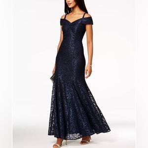 Beautiful navy mother of bride/groom dress